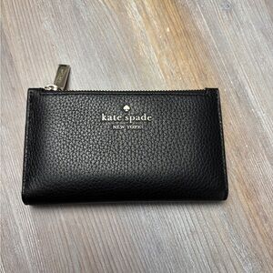 Kate Spade Black Leather Wallet
